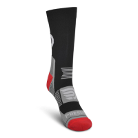 PRESSIO - Everyday Compression Sock - Black/Red